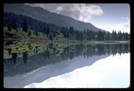 Lake in Ouray, CO.  Looks like it's from a Jigsaw puzzle